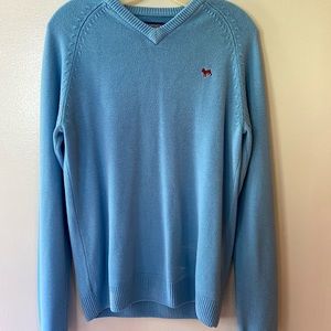 Polo Aeropostale Blue V-Neck Sweater